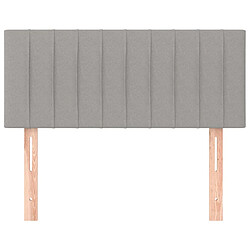 Avis vidaXL - Gris clair 90x5x78/88 cm