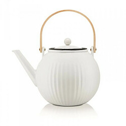 Bodum Théière à piston en porcelaine - Blanc