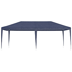 Avis vidaXL Tente de réception 6x4 m - Bleu