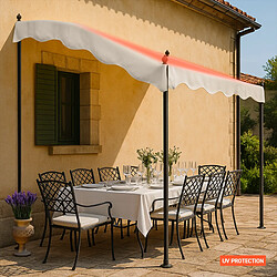 Elios Parasols Elios_parasols Gazebo Pergola 3x2 m Noir