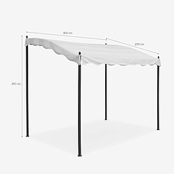 Acheter Elios Parasols Elios Gazebo Pergola - Blanc