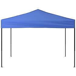 Avis vidaXL Tente pliable Bleu 3x3 m