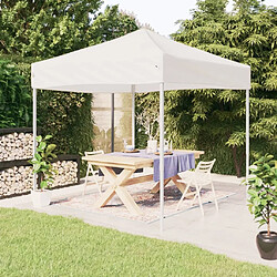 vidaXL Tente pliable 2x2 m - Blanc