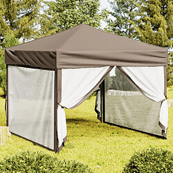 vidaXL Tente de réception 93533 - Taupe