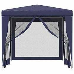 Avis vidaXL Tente de fête 2,5x2,5 m - Bleu