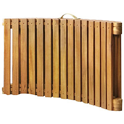 Avis Helloshop26 lot de 2 transats bois - Vert