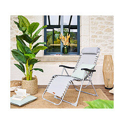 Avis Hesperide Fauteuil Relax Silos - Gris