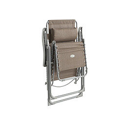 Avis HESPERIDE Fauteuil relax SILOS - Taupe