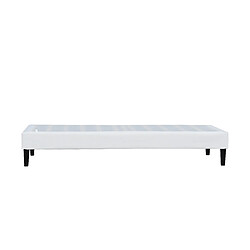 King of Dreams Sommier Tapissier 90x200 - Blanc