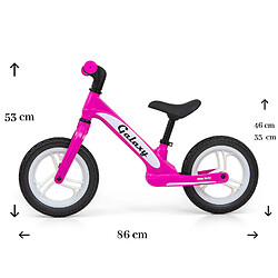 MILLY MALLY Vélo de Marche Galaxy - Rose