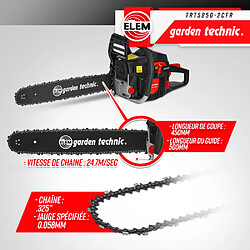 Avis Elem garden technic 58CC - Noir