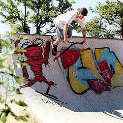 Street Surfing Destroyer White Fire Mask pas cher