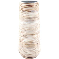 SIL Vase Grès 33 cm Beige