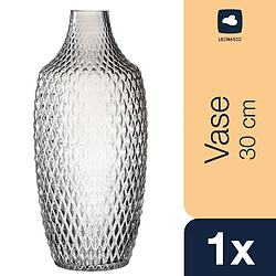 Leonardo Poesia Vase - Verre Gris