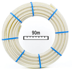 HORA Tube PER PEX Nu - Blanc Tube PER nu - Diamètre 16x1,5 mm - Longueur 90 m - Couleur blanc