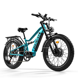 GUNAI-M2 VTT électrique 26" - Dual Moteur 1500W - 48V 17.5 Ah - Vert 