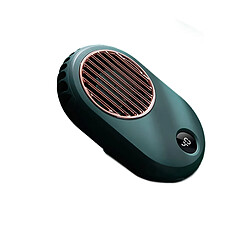 Universal Ventilateur USB portable - Vert Ventilateur de cou - Mini USB - Rechargeable 1800mAh - Ventilateur de refroidissement portable - Couleur verte