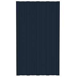 vidaXL Panneaux De Toiture - Anthracite