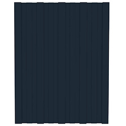 vidaXL Panneaux De Toiture - Anthracite