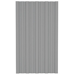 vidaXL Panneaux De Toiture - Gris