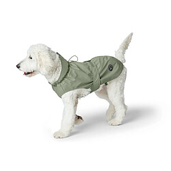 Hunter Manteau Milford pour chien - 50 cm - Vert Manteau pour chien - Polyester - Ergonomique et léger - Sangle réglable