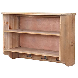 Acheter Mendler Vestiaire mural métal - Marron