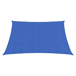 Helloshop26 Voile d'ombrage carré 2 x 2 m - Bleu Voile d'ombrage carré - 100% PEHD - 2 x 2 m - 90% protection UV - Résistant à la moisissure