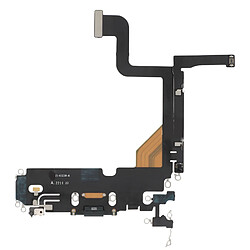 Relife Connecteur de Charge Lightning iPhone 13 Pro Vert Foncé Connecteur de charge Lightning - Microphone intégré - Installation facile - Compatible iPhone 13 Pro