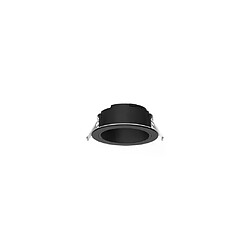 Collerette Basse Luminance LED - 82x82mm Noir