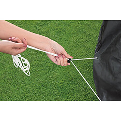 BESTWAY Bâches piscine Noir Ø370 cm