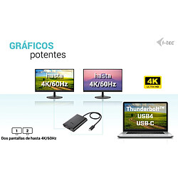 I-tec Hub USB-C 2x DisplayPort pas cher