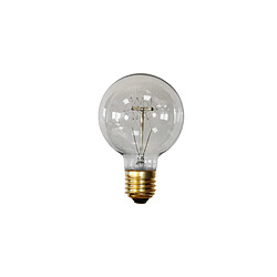 ICONIK INTERIOR Ampoule Edison Vintage - Globe Transparent