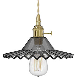 ICONIK INTERIOR Applique Murale Rétro - Design Rétro - Escarlata Noir Applique murale - Design rétro - Métal doré et verre - Pour entrée ou salon - Style vintage