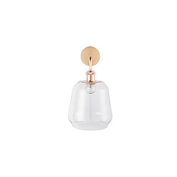 ICONIK INTERIOR Applique Murale - Abat-jour en Verre - Alessia Vert pas cher