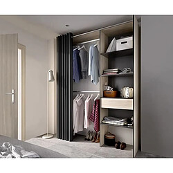 Acheter Pegane Armoire dressing - Graphite