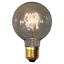 ICONIK INTERIOR Ampoule Edison Vintage - Globe Transparent