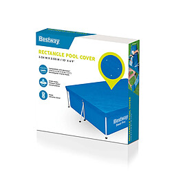 Avis Bestway Bâche Piscine 300x201x66 cm Bleu