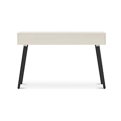 ICONIK INTERIOR Bureau en Bois avec Tiroir - Design Scandinave - Beckett Bois naturel pas cher