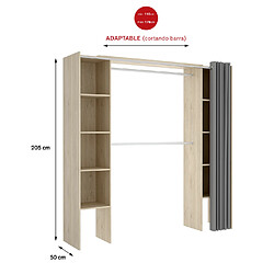 Avis Pegane Armoire dressing - Chêne