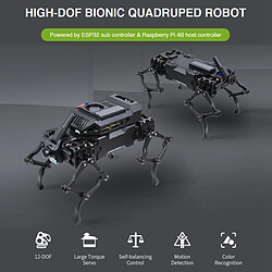 Chien Robot Bionique Détection de Mouvement Vidéo en Temps Réel YONIS pas cher