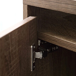 Kiamami valentina placard salle de bain - Noyer pas cher