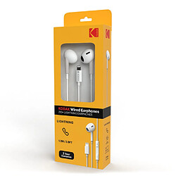 Kodak 210+ Écouteurs Lightning - Blanc