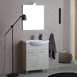 Kiamami valentina Meuble salle de bains Rimini - Chêne