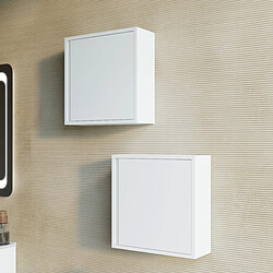 Kiamami Valentina kiamami_valentina Meuble suspendu 39 cm Blanc Monaco