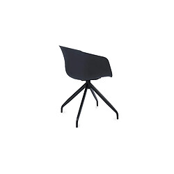 Iconik Interior Jodie Chaise Bureau - Noir pas cher