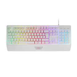 Avis Mars gaming clavier gamer - Blanc