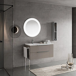 Kiamami valentina meuble salle de bain New York - Gris cendré