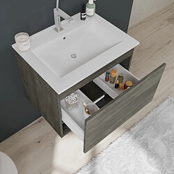 Acheter Kiamami valentina meuble haut salle de bain - Gris foncé