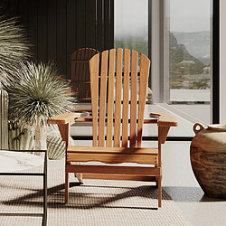 ICONIK INTERIOR Chaise Adirondack Bois naturel