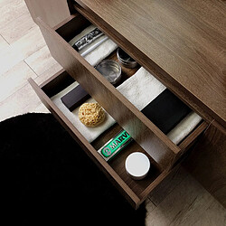 Acheter Kiamami Valentina Meuble salle de bain Siena - Noyer foncé